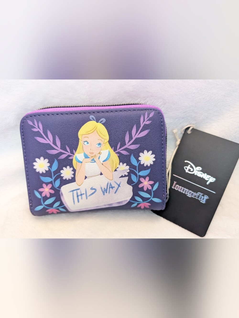 Loungefly Alice in wonderland wallet nwt